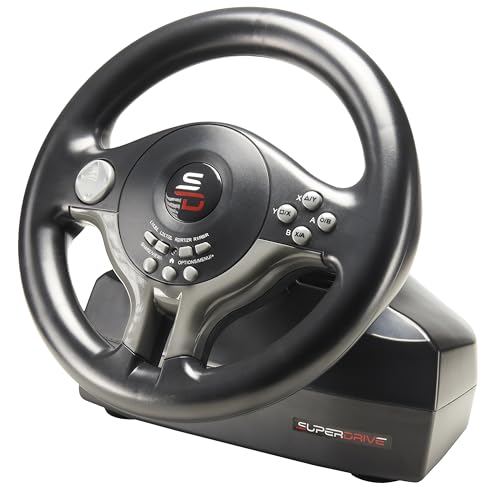 Steering wheel with pedals and gearshift paddles racing wheel O180
