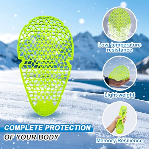 CE Level 1 Back Armor Protector Pad, CE Level 2 Elbow and Shoulder Armor Pads Set I93658