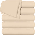 White Twin Pack of 2 Soft Brushed Microfiber Flat Sheets U71521