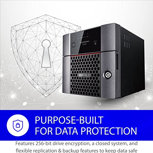 2-Bay Desktop NAS with Hard Drives Included E286544