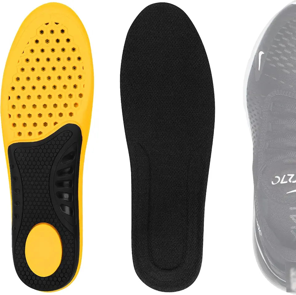 Arch Support Shoe Insoles Replacement Shoe Inserts US Men 8-9 Women 9.5-10.5 O89199