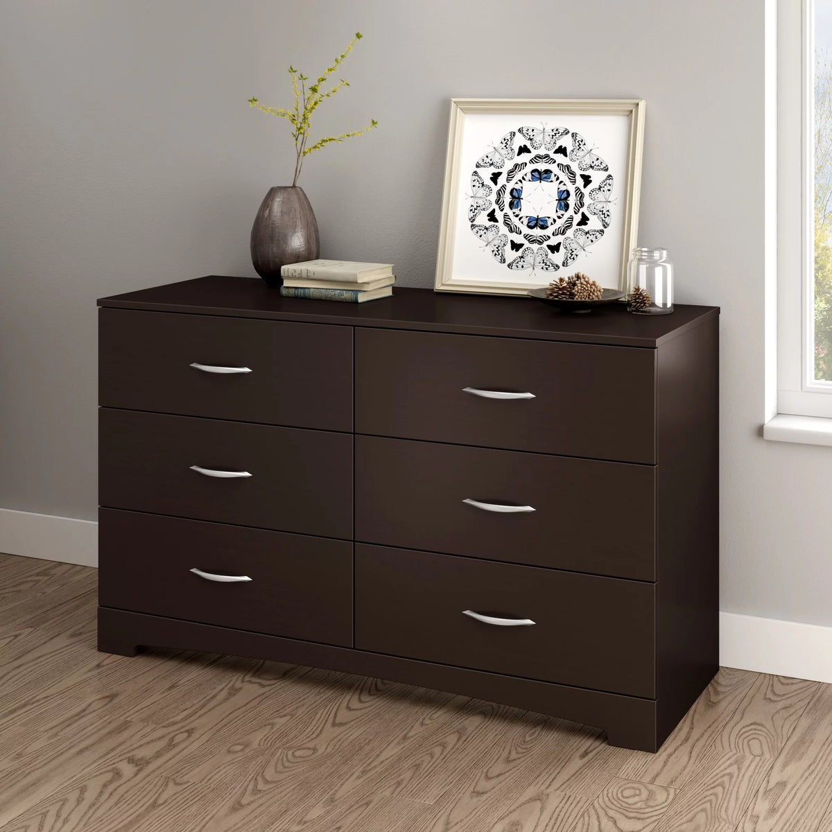Gray Oak Dresser V681