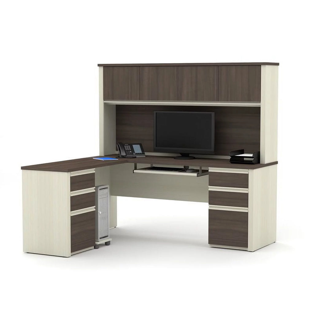 L-Desk with Hutch C79141
