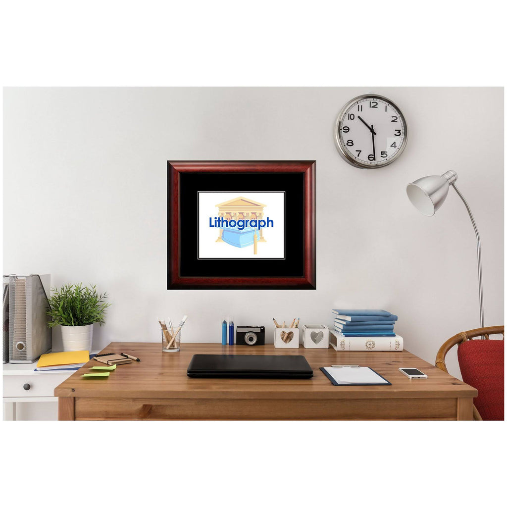Academic Framed Lithograph Q950