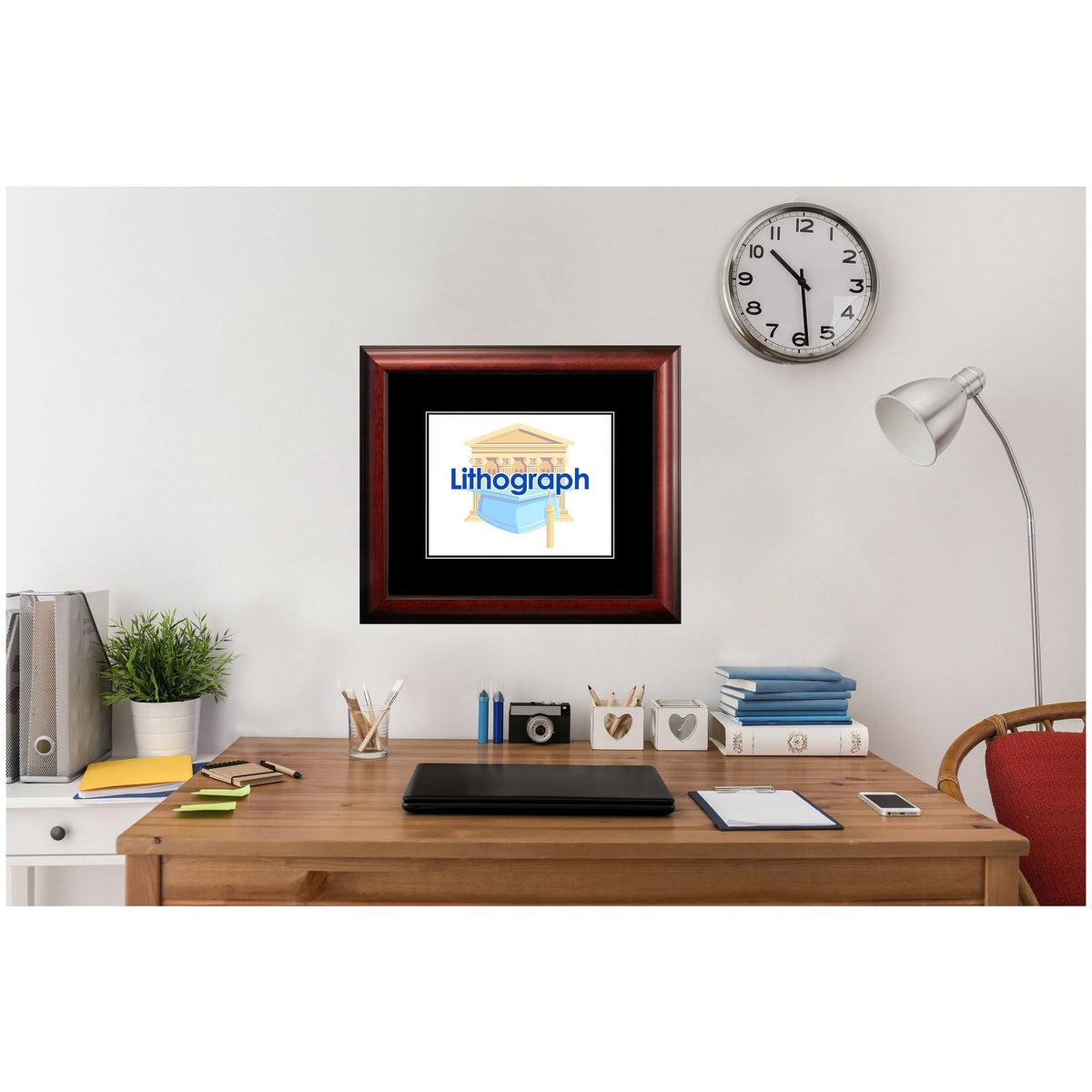 Academic Framed Lithograph Q950