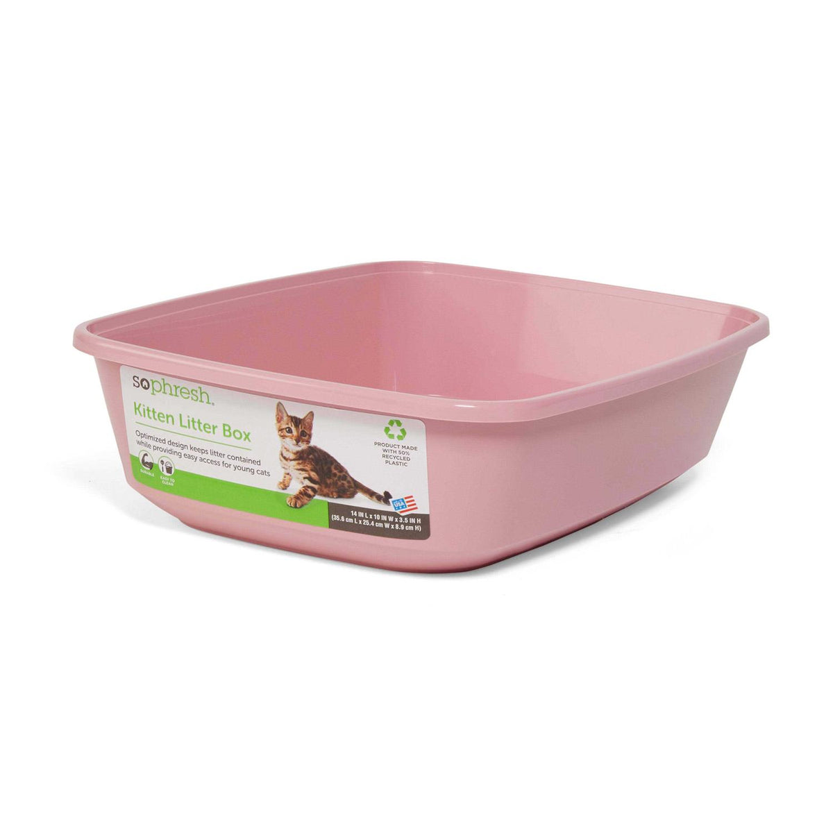 Open Kitten Cat Litter Box C558745