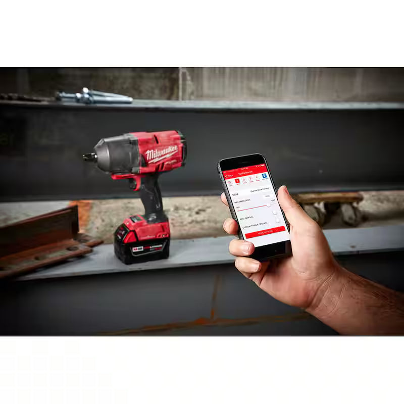 18-Volt Lithium-Ion Brushless Cordless 1/2 in. Impact Wrench Kit with 5.0Ah Battery E8897