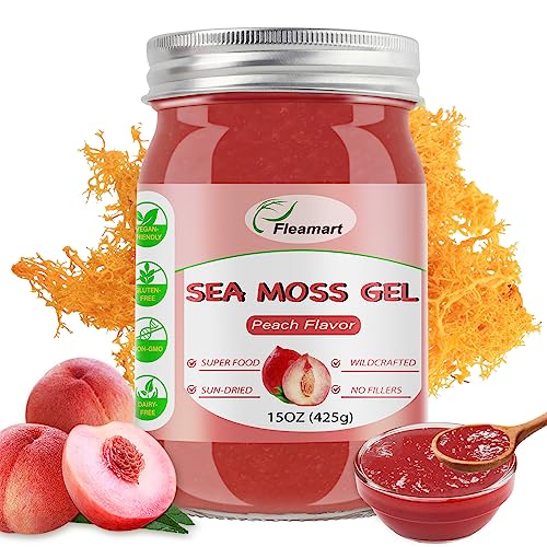 Organic Raw Sea Moss Gel 15 oz Q644