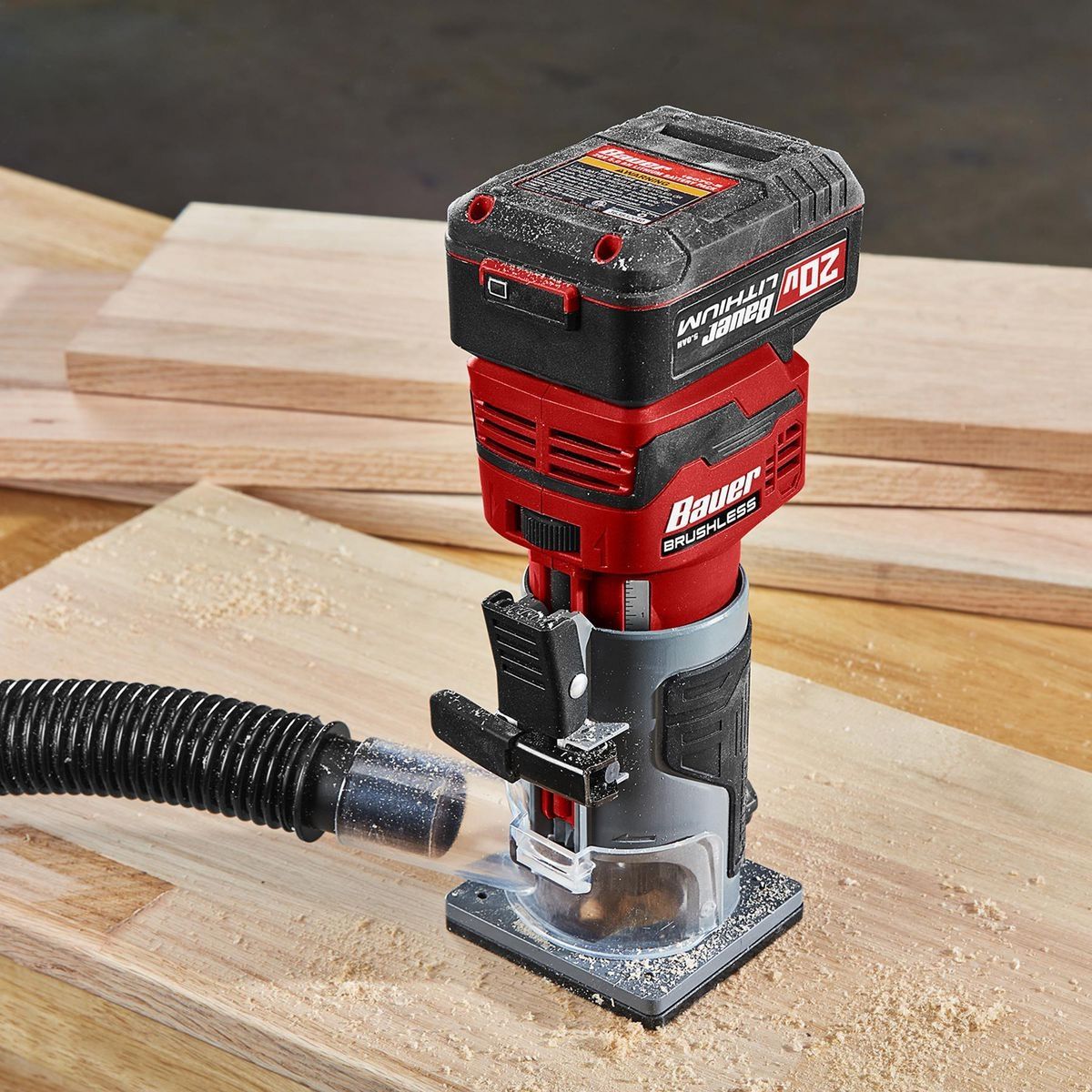 20V Brushless Cordless Variable Speed Compact Router D60880