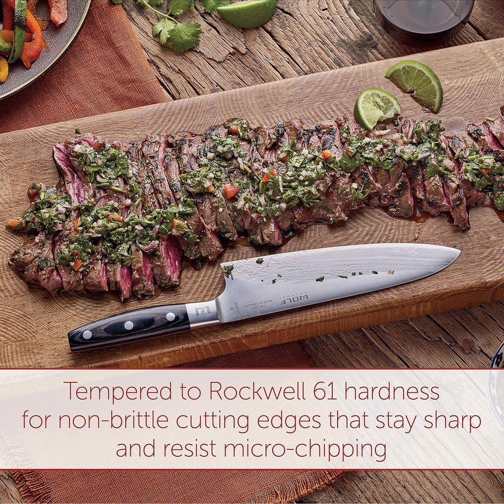Forged High-Carbon Stainless Steel Knife Set D818