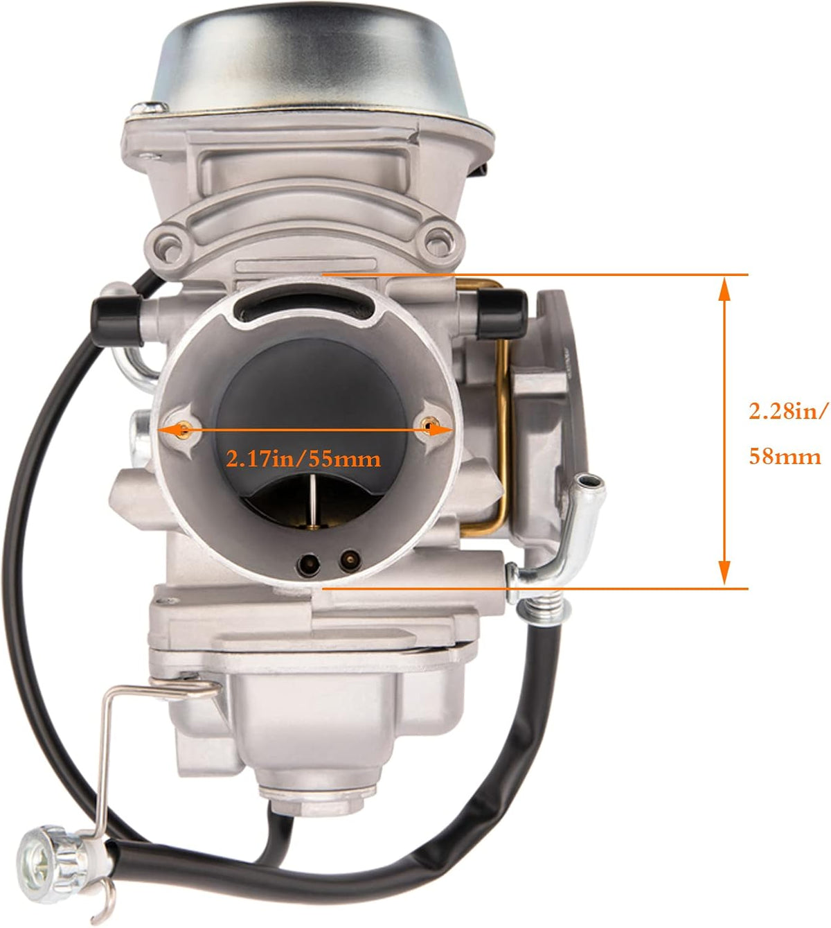Carburetor for Polaris Sportsman 500 HO 4X4 2001-2005 & 2010-2012, Scrambler 500 4x4 1997-2009, Trail Boss 325 2000-2002 ATV Y102223