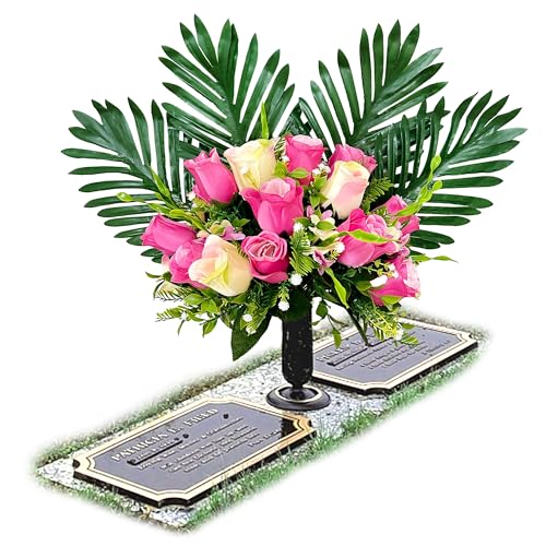 White-purple Artificial Flowers L670726