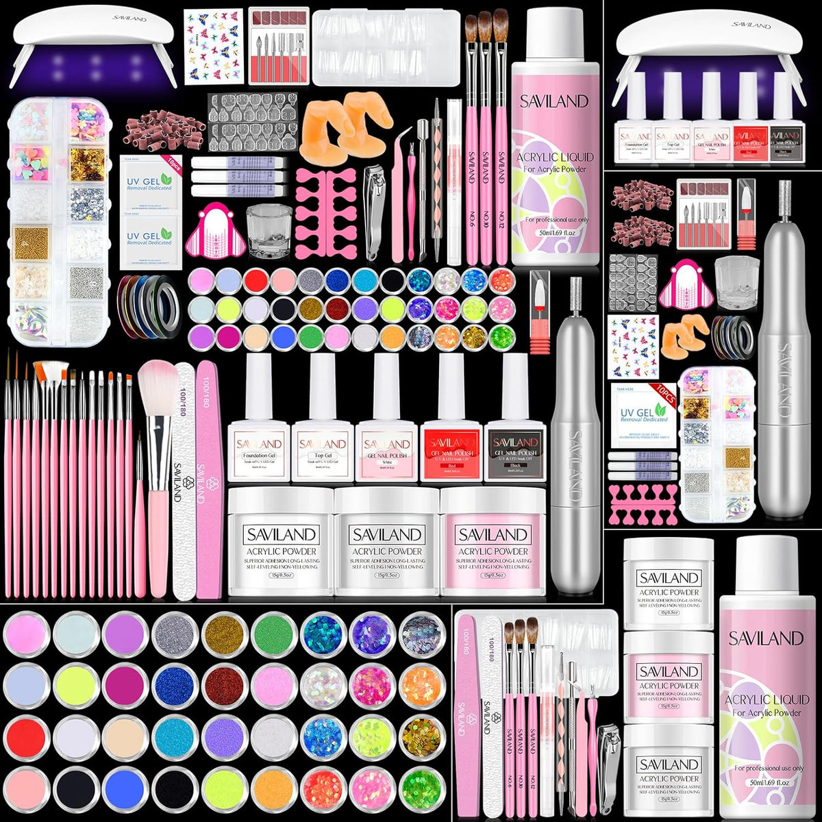 Acrylic Nail Kit with Drill Z68327