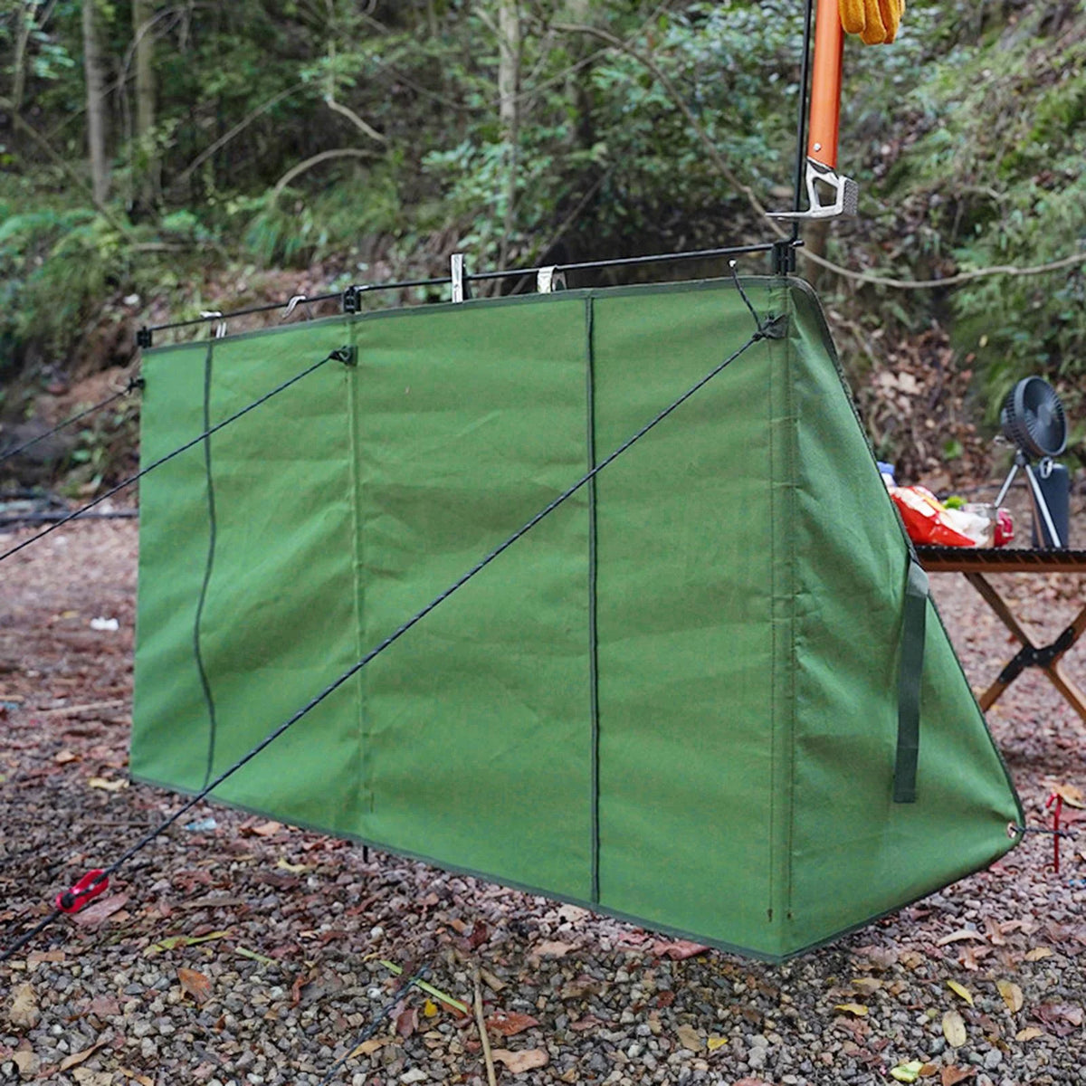 Folding Green Windproof Windscreen Z852