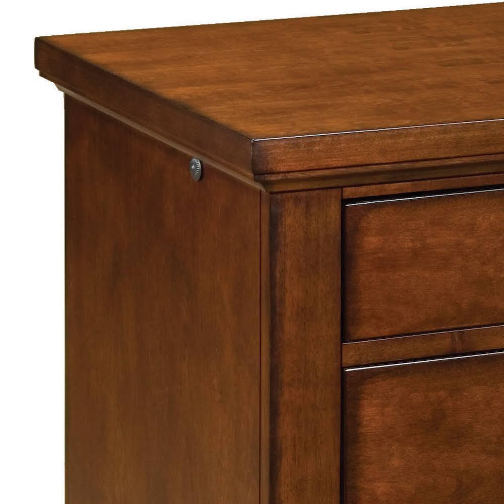 Brown Cherry Nightstand H3034