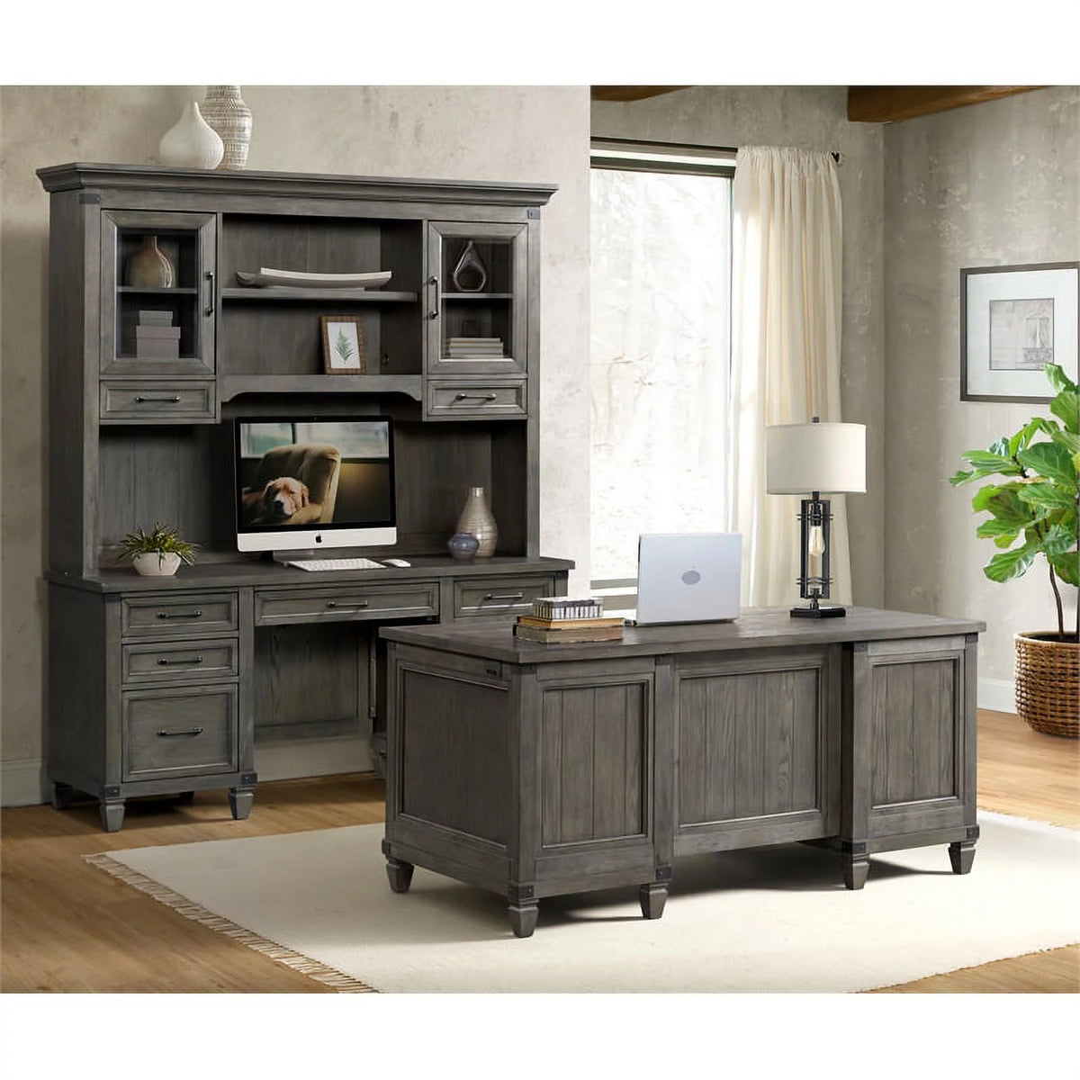 66" Wood Executive Desk T84111