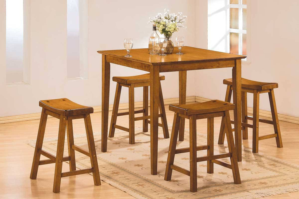 Saddleback Oak Stool Set of 2 Y665644