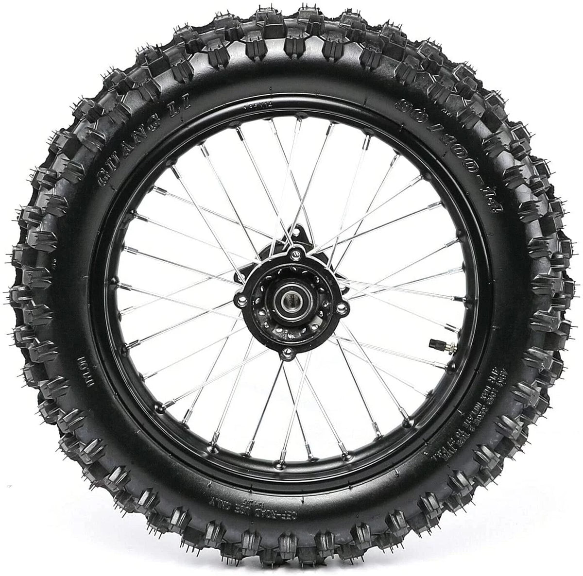 14 90/100-14 Rear Wheel Tire and Rim Inner Tube with 15mm Bearing C387474