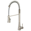 Brushed Nickel Single Handle Kitchen Faucet J257
