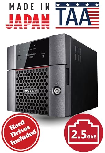 2-Bay Desktop NAS with Hard Drives Included E286544