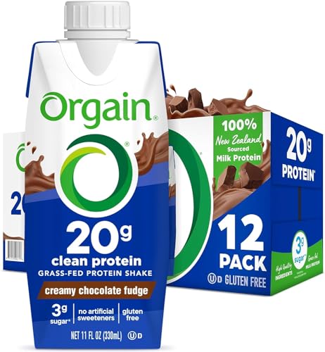Vanilla Bean 20g Whey Protein Shake, 11 Fl Oz (Pack of 12) J3795