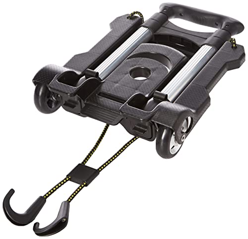 Black Compact Folding Luggage Cart Y237213