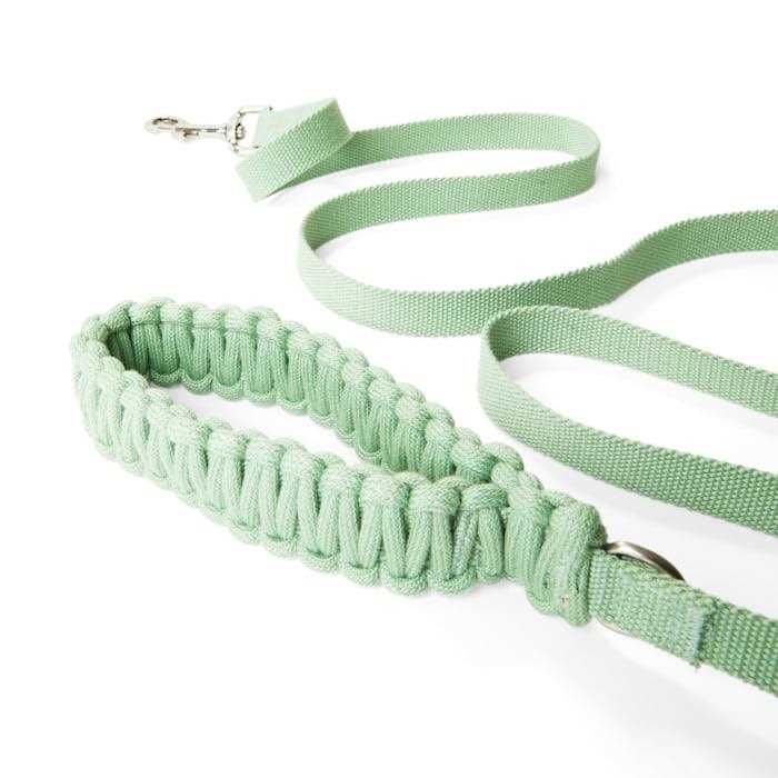 Green Macrame Dog Leash Y803