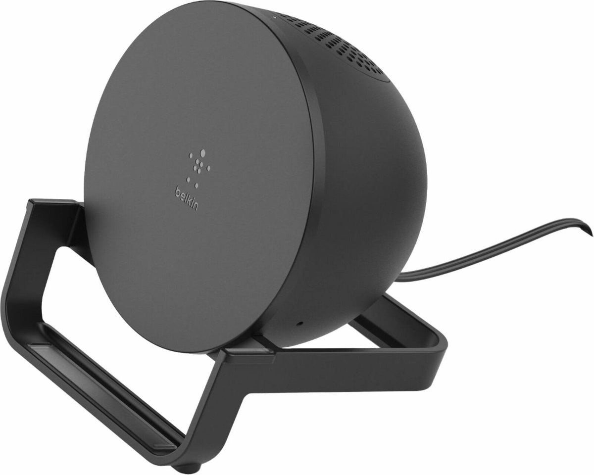 Wireless Charging Stand + Speaker Black X357
