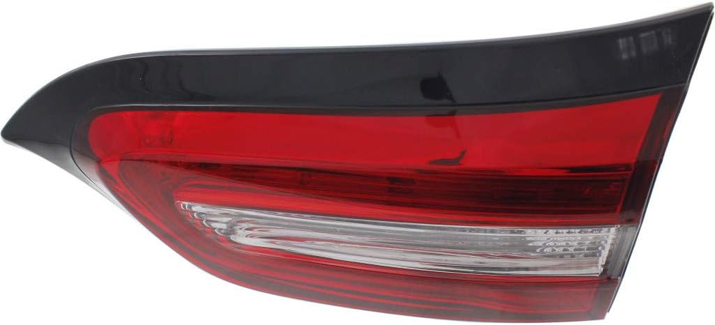 Passenger Side Inner Tail Light Assembly for Jeep Cherokee 2014-2018 X944