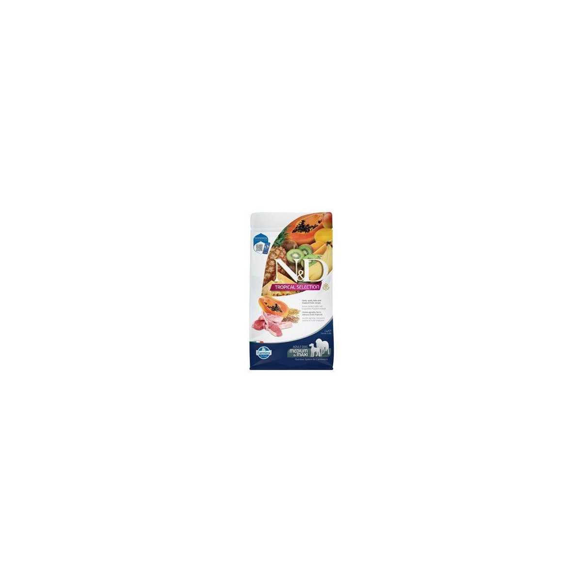 Lamb Spelt Oats and Tropical Fruits Adult Medium Maxi 4.4 lbs R141