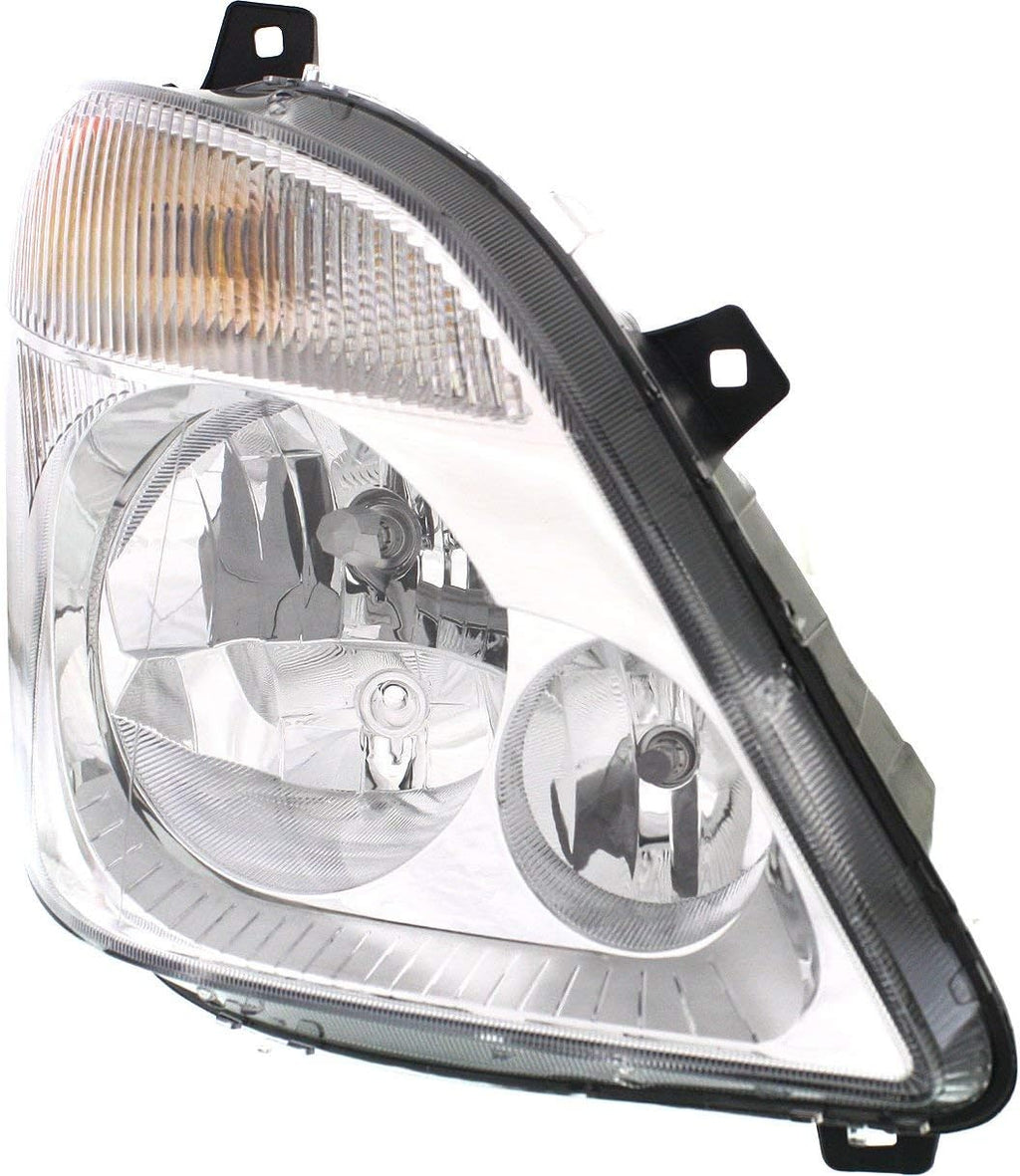 Headlight Set of 2 Halogen Clear Lens Chrome M5988