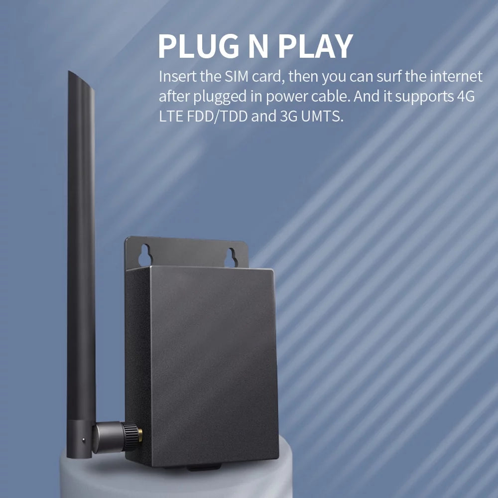 Outdoor Waterproof 4G Router with SIM Slot Q33404