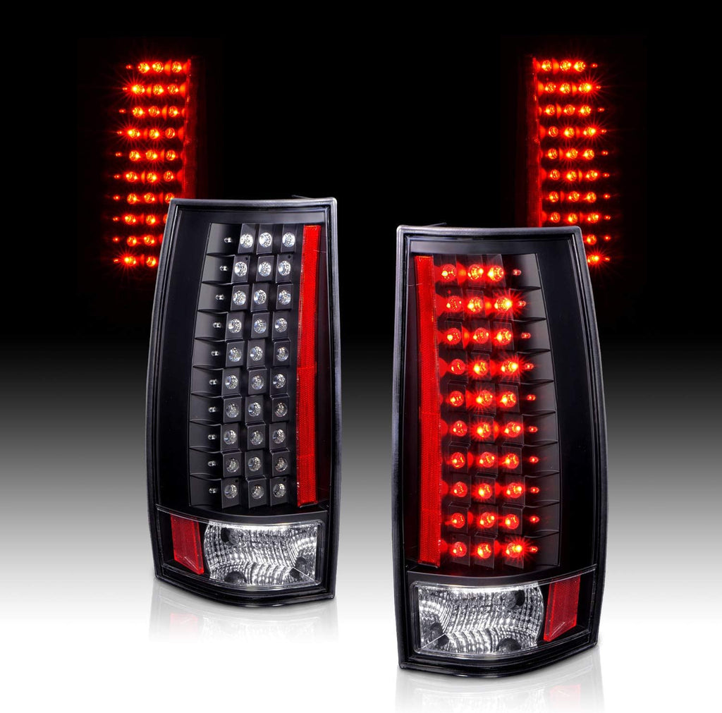 Black Replacement LED Tail Lights G311
