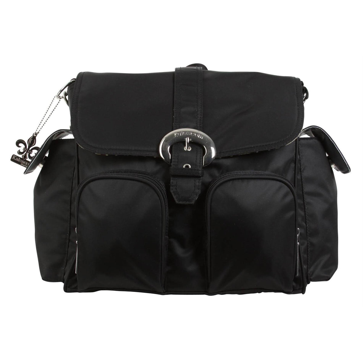 Black Nylon Diaper Bag J663