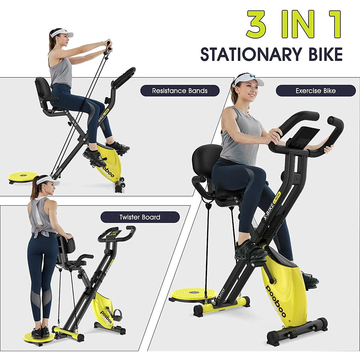 220 Lbs Magnetic Indoor Cycling Bike Belt Drive C966