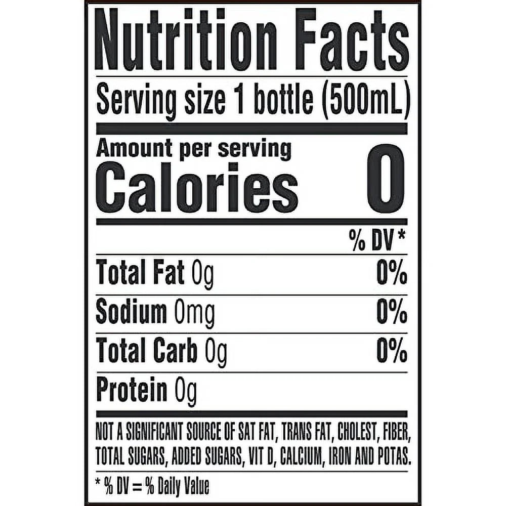 24 x 12 fl oz Natural Spring Water Plastic Bottles L610
