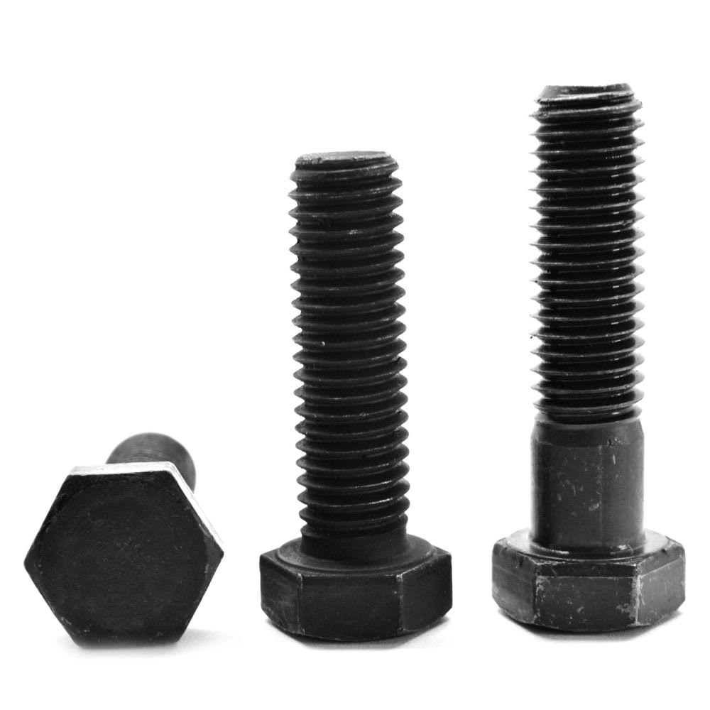 1 1/2x22-12 x 6 1/2x22 Fine Thread Grade 8 Hex Cap Screw Alloy Steel Black Oxide L2774