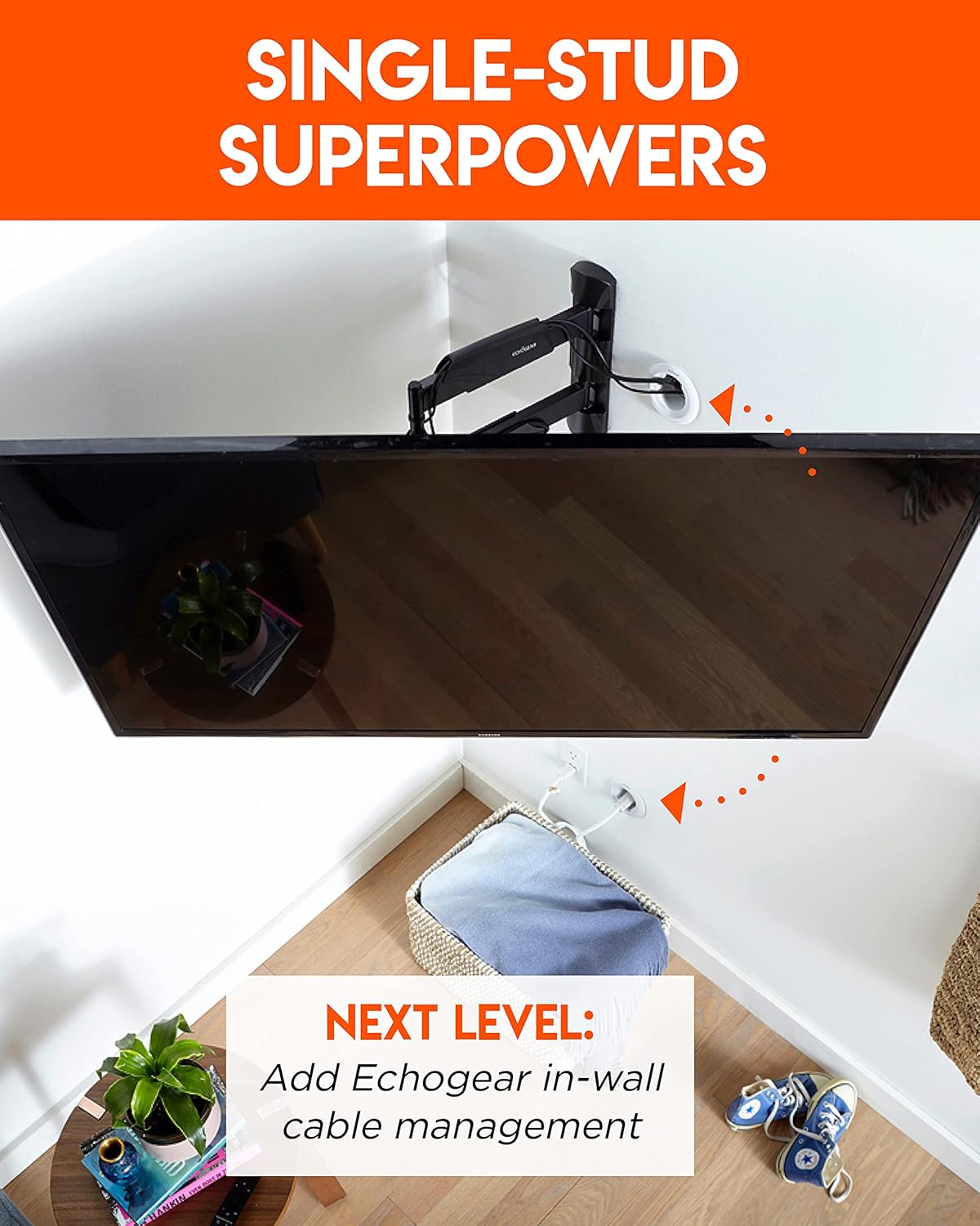 Corner TV Wall Mount Up To 65 S379583