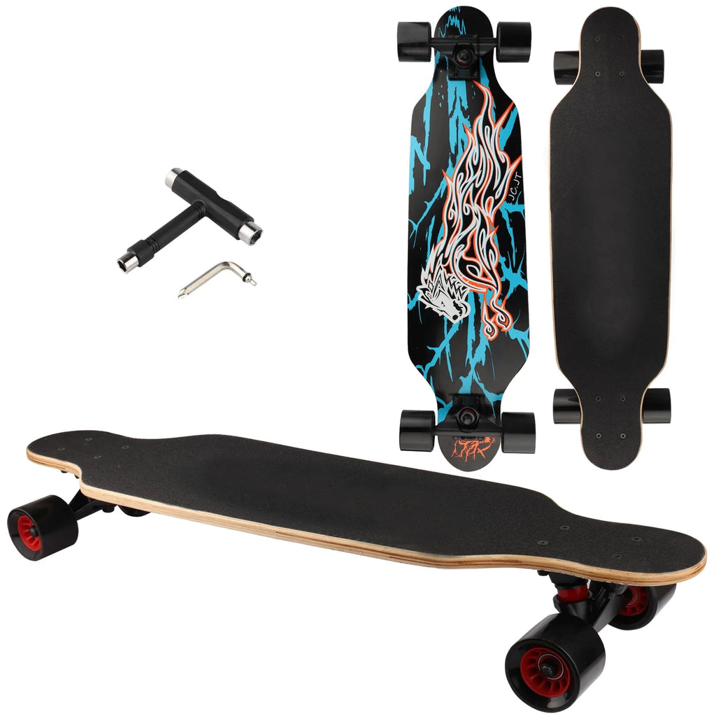 31 Inch Complete Concave Cruiser Skateboard with 8 Layer Maple Deck J353658