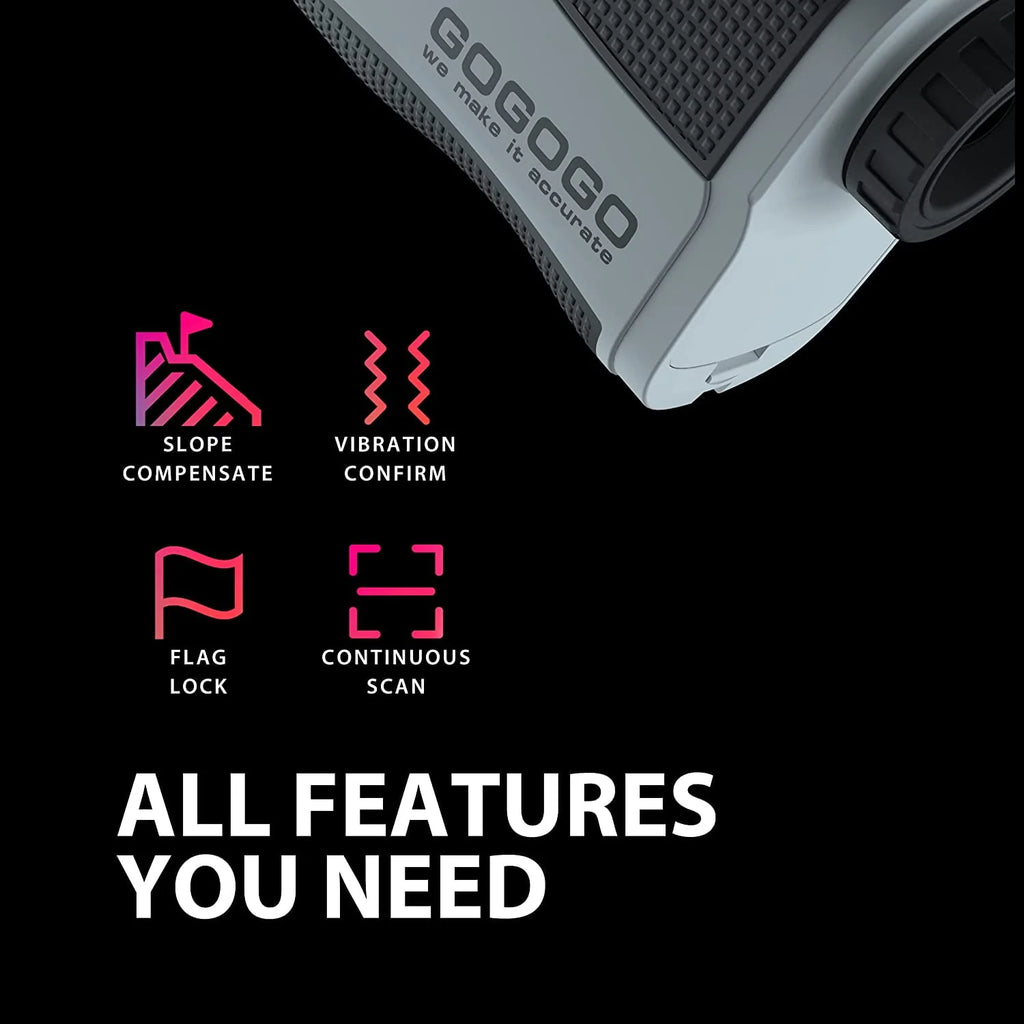 1200 Yards 6X Magnification Golf Rangefinder H801