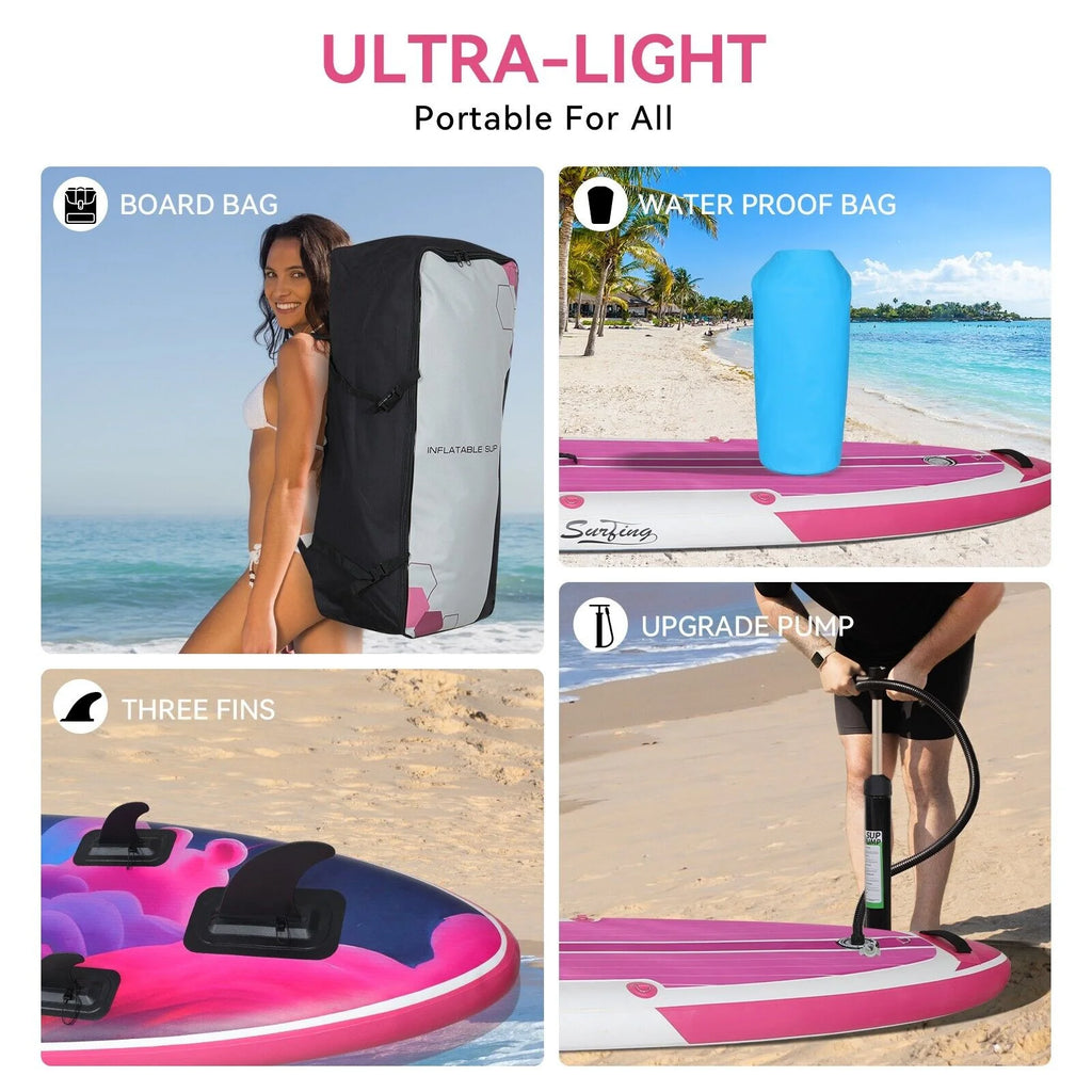 11 Ft Blue Inflatable Paddle Board C164759