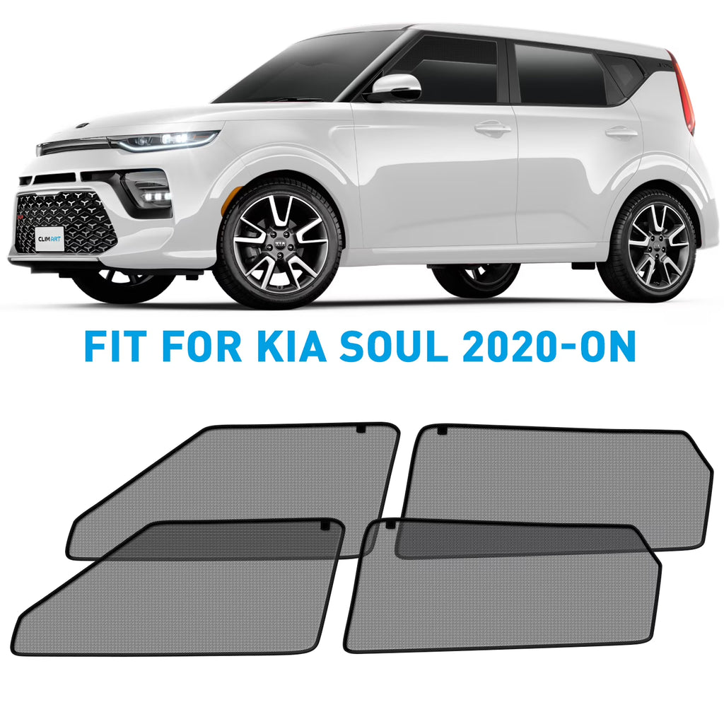 Magnetic Car Window Sunshade 4 Pc. Set X322