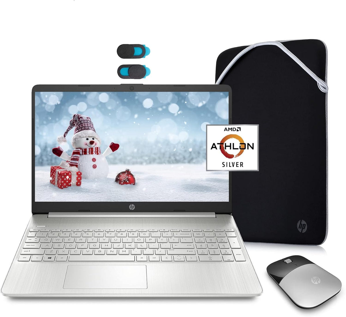 Gold 15.6" HD Laptop Computer, 4GB RAM, 128GB SSD, Windows 10 S Z7021