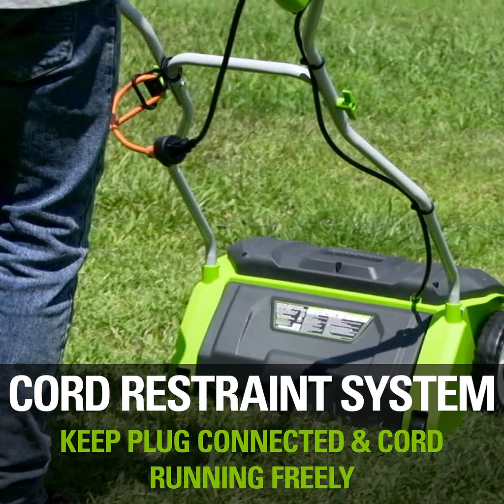 14 in. 10 Amp Corded Electric Dethatcher V530