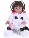 18inch 47cm Waterproof Soft Silicone Vinyl Full Body Reborn Baby Dolls K996