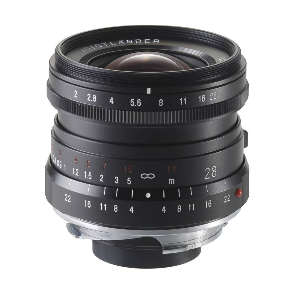 28mm f/2.0 Leica M Mount Black Lens T50382