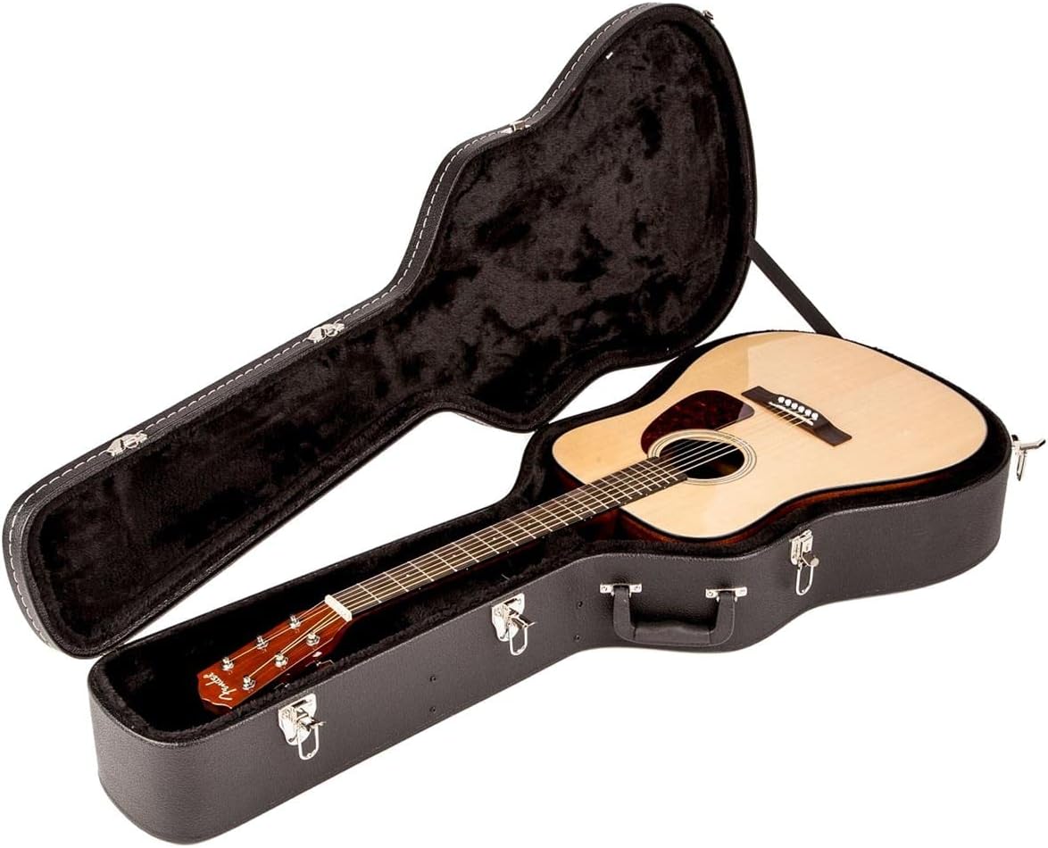 Black Dreadnought Acoustic Guitar Case F5580