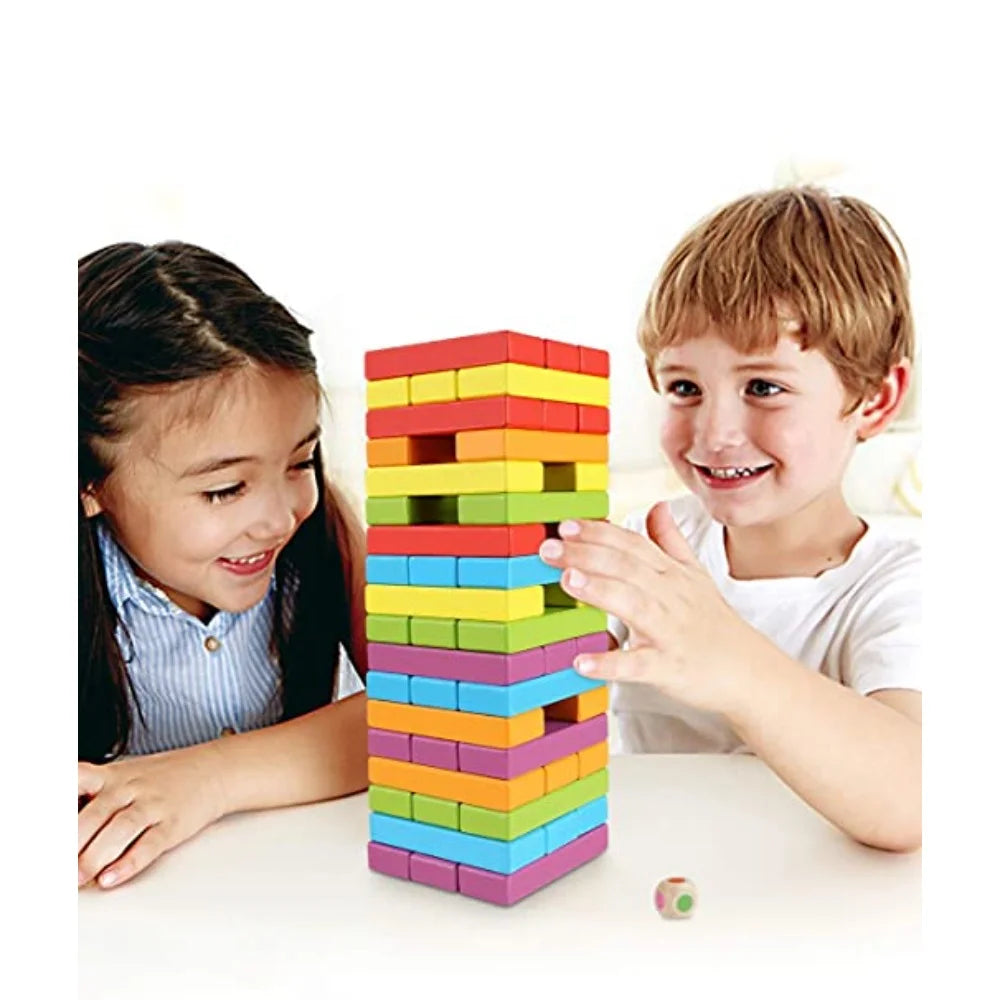 Wooden Balance Game Building Blocks Dominoes Blocks (54 PCS) H2617