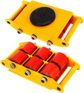 Industrial Dolly Skate Cast Steel Roller 360° Rotation 8T I139472