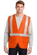 ANSI 107 Class 2 Mesh Back Safety Vest B6359
